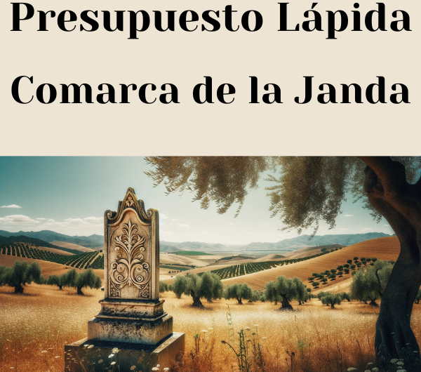 PRESUPUESTO Personalizado LÁPIDA en Comarca de la Janda Provincia de Cádiz de Mármol o Granito