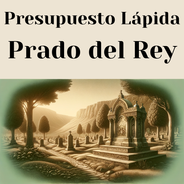 PRESUPUESTO Personalizado LÁPIDA en Prado del Rey Provincia de Cádiz de Mármol o Granito