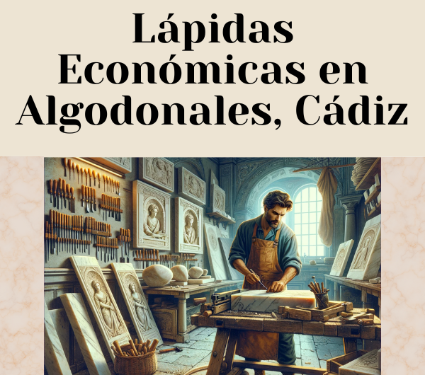 Dónde Comprar Lápidas Económicas en Algodonales, Cádiz: Encuentra el Mejor Precio