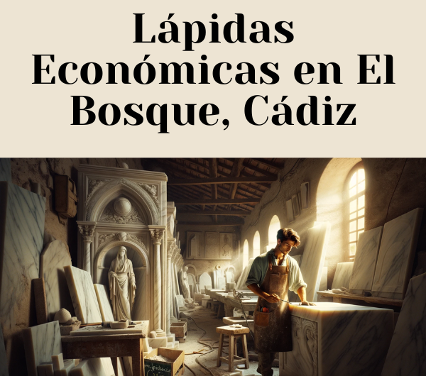 Dónde Comprar Lápidas Económicas en El Bosque, Cádiz: Encuentra el Mejor Precio