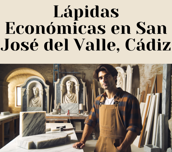 Dónde Comprar Lápidas Económicas en San José del Valle, Cádiz: Encuentra el Mejor Precio