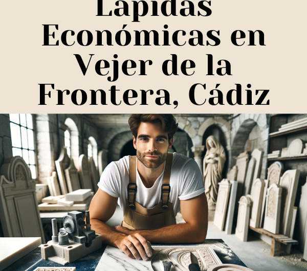 Dónde Comprar Lápidas Económicas en Vejer de la Frontera, Cádiz: Encuentra el Mejor Precio